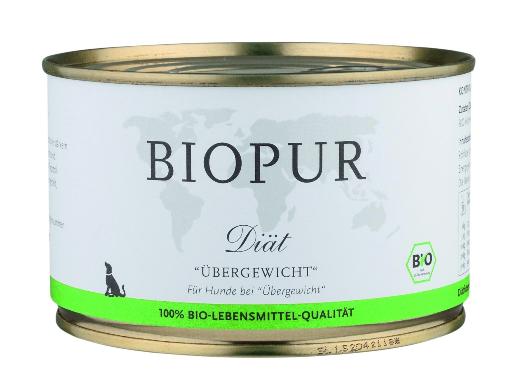 Bio Dit-Hundefutter bei bergewicht fr Hunde 6x400g : Amazon.de: Haustier