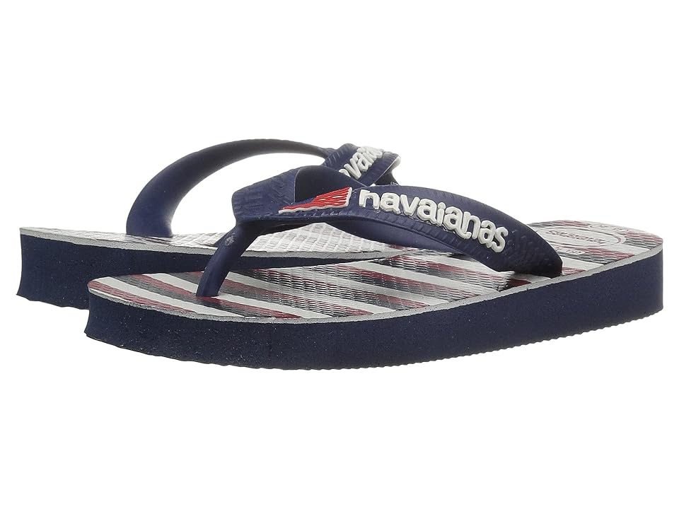 

Havaianas Kids Top USA Stripe Sandals (Toddler/Little Kid/Big Kid) (Navy Blue) Kids Shoes