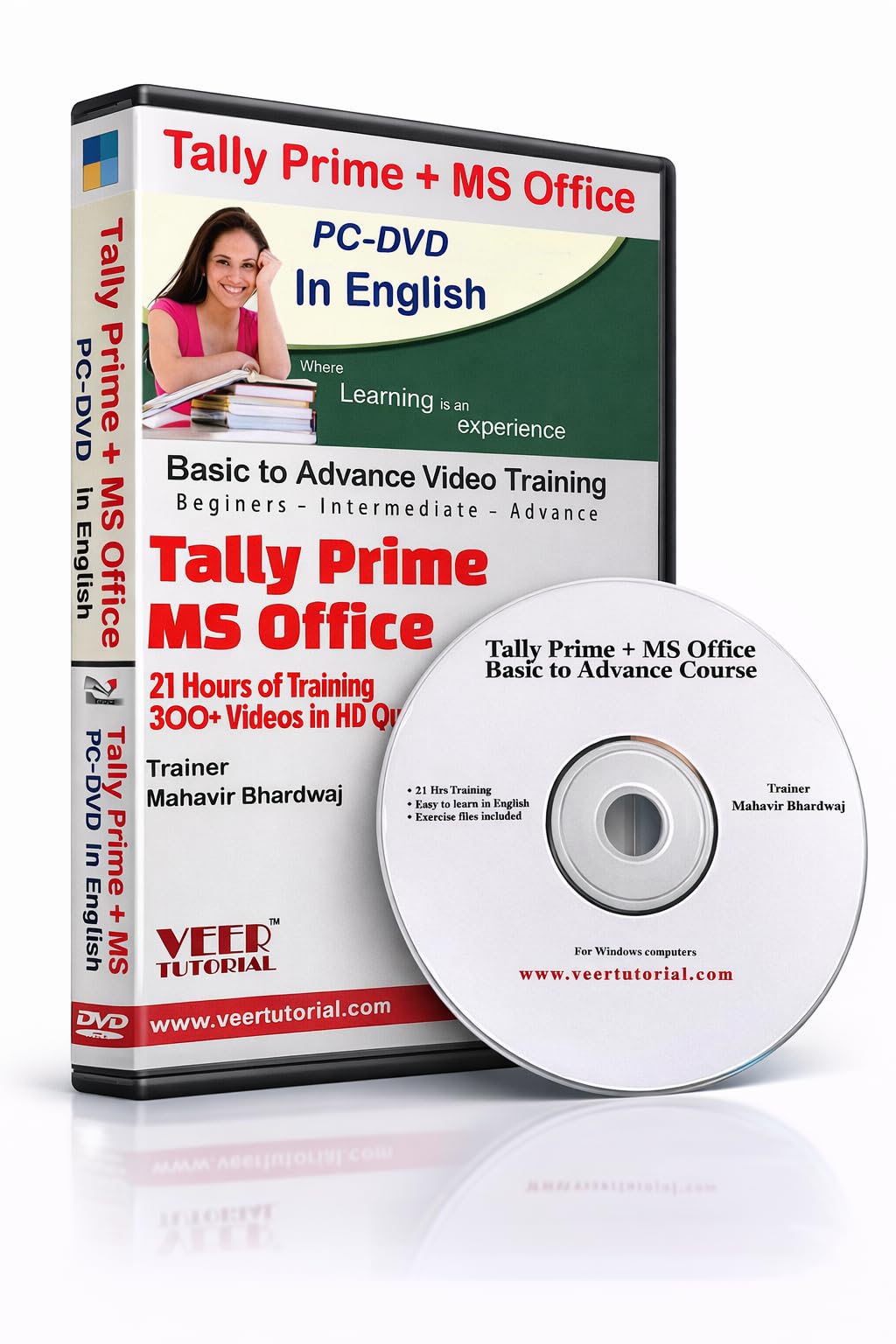 Veertutorial Tally Prime + MS Office 2019/2021/365 Video Training (English) - DVD + Online Access | Learn Tally Prime, Excel, Word, PowerPoint & More | 2 Years Access on VeerTutorial Website-image-7