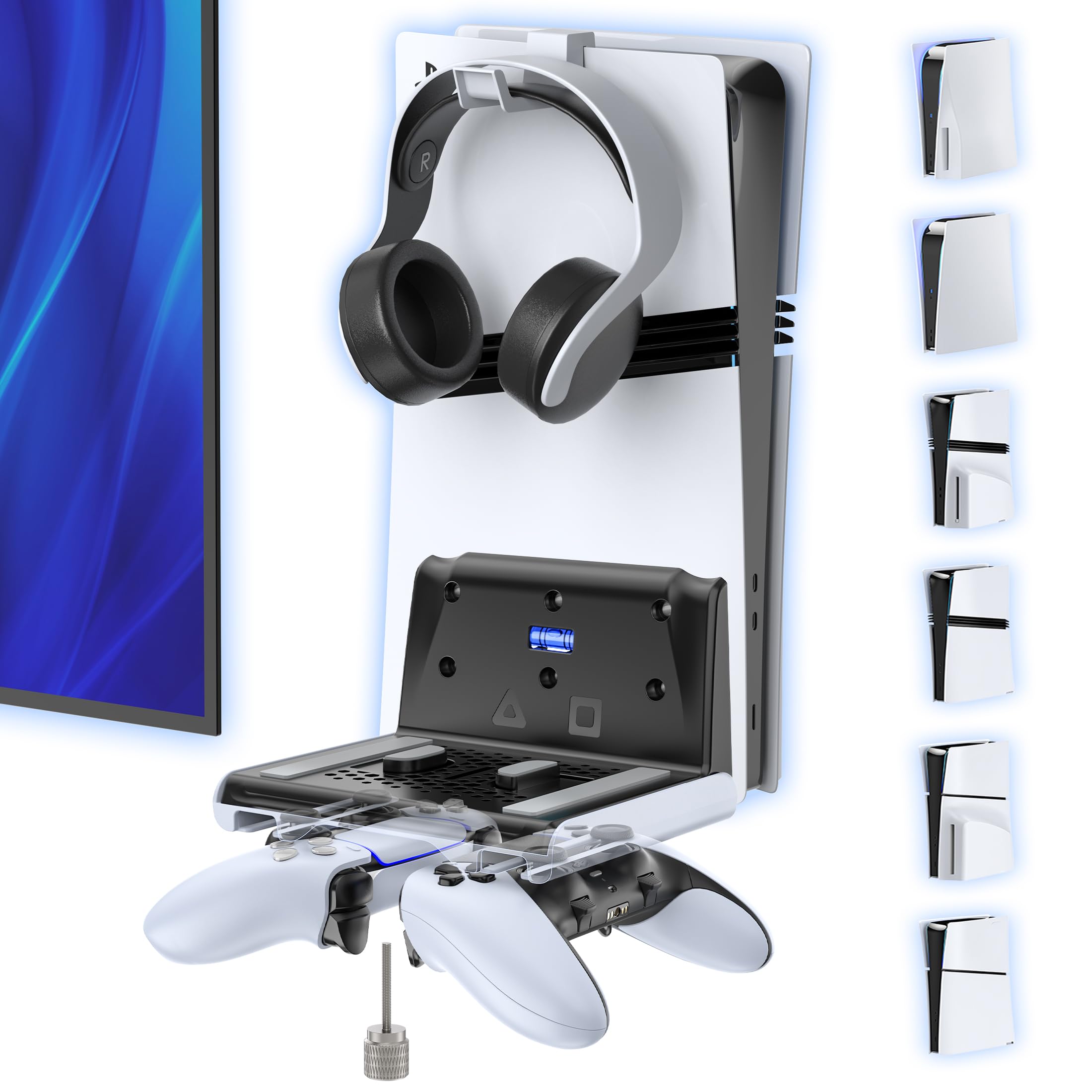 Amazon.com: P5 Wall Mount Kit with Controller Holder Compatible