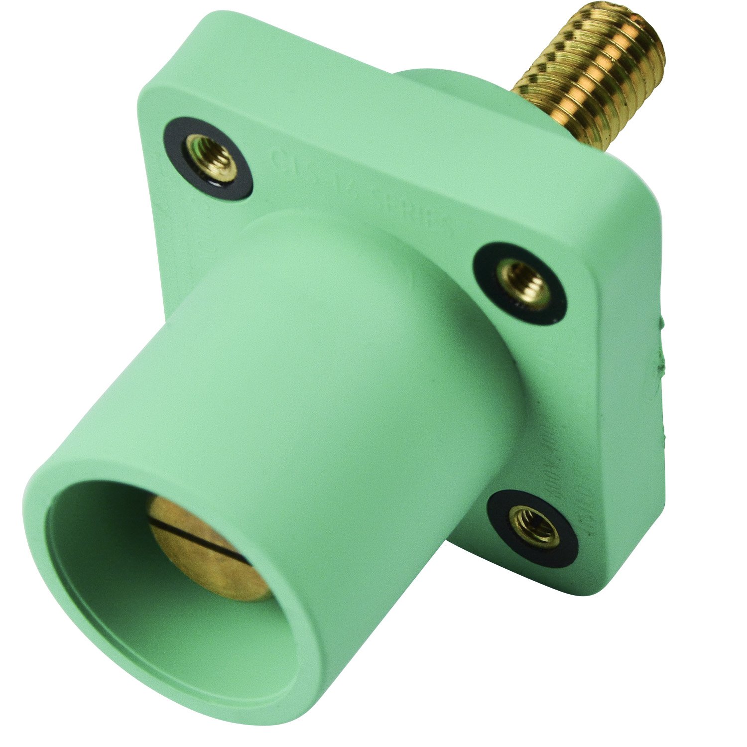 CLS16 Series 400A 600V Cam Lok Connector, Panel Mount, 5 Pack (Black, Blue, Green, Red, White)