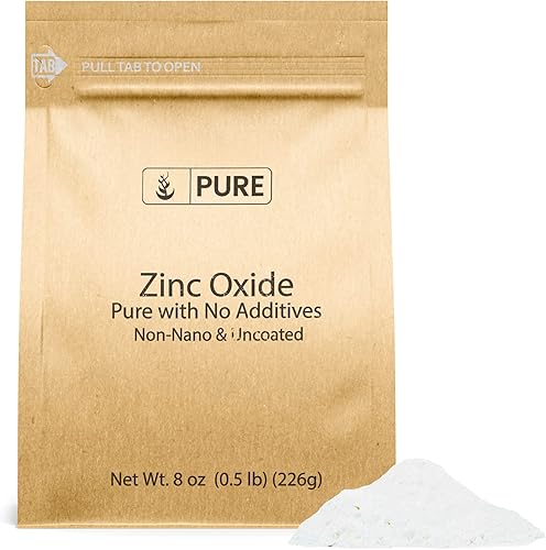Miniatura 1 de Pure Original Ingredients Oxido de zinc 8 onzas Embalaje ecológico sin nano sin revestimiento