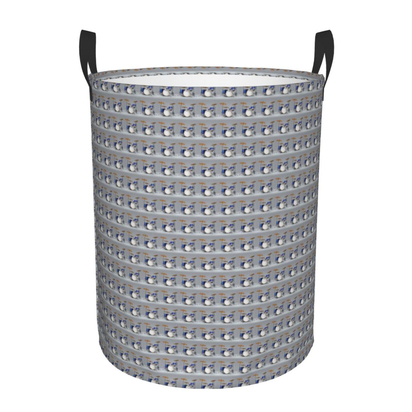 Panier à linge rond jazz étanche pour ranger la chambre et la salle de bain