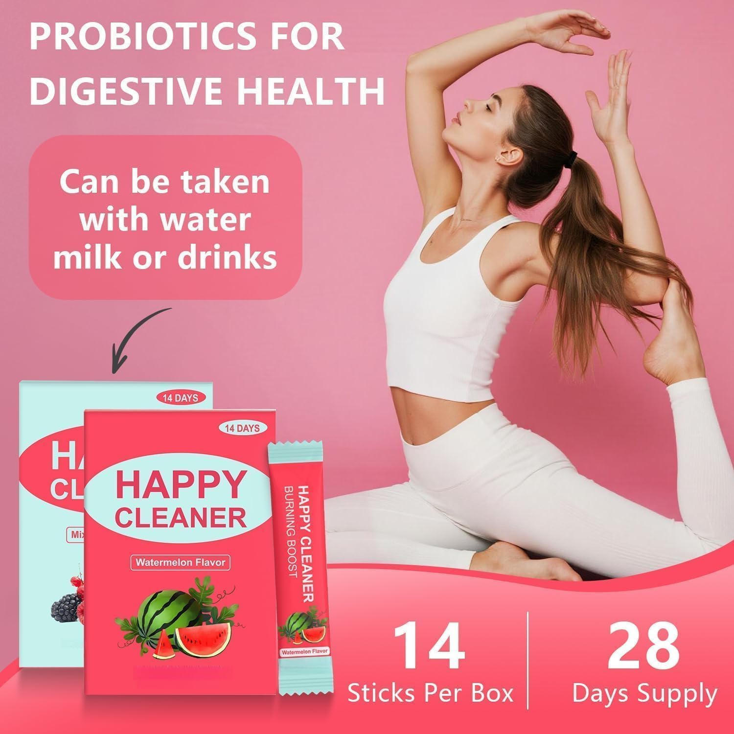 Poudre Probiotique Prébiotique Happy Cleaner