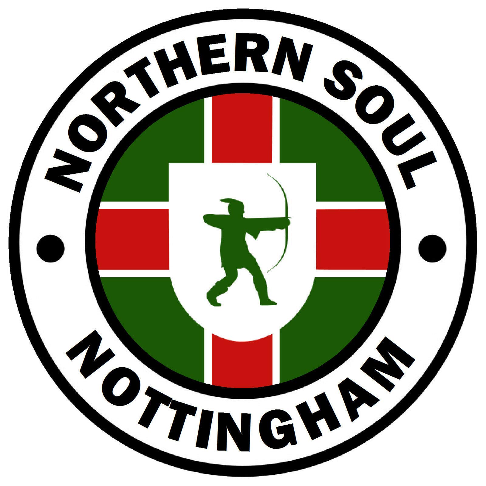 Yelacecca NOTTINGHAM NORTHERN SOUL Metal Sign New sign 12x12 inches