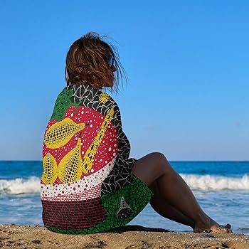 草間彌生のビーチタオル 草間彌生 ビーチタオル