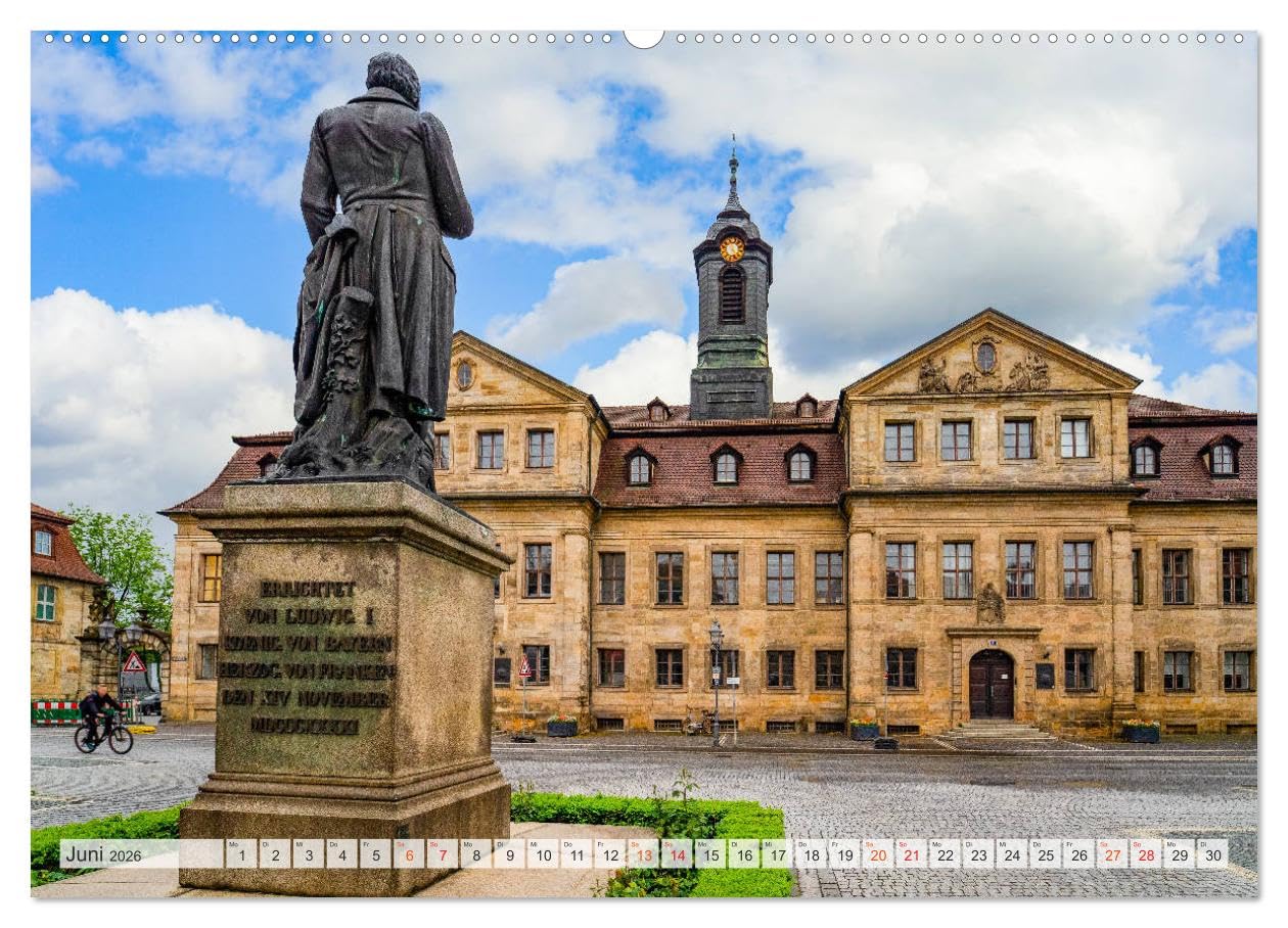 Bayreuth Impressionen (hochwertiger Premium Wandkalender 2026 DIN A2 quer), Kunstdruck in Hochglanz: Zwölf wunderschöne Bilder der Stadt Bayreuth (CALVENDO Orte)