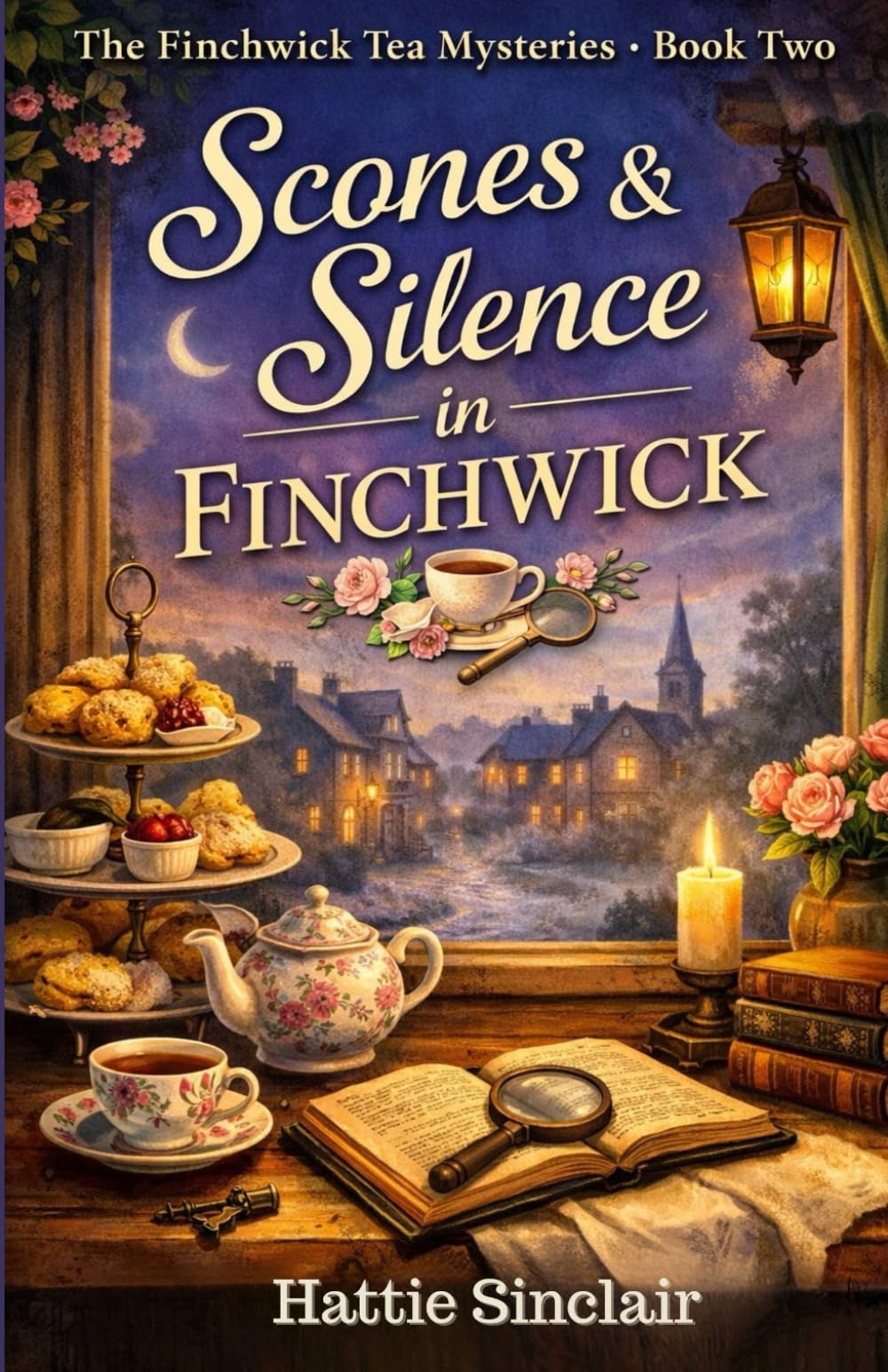 Scones & Silence in Finchwick: A Finchwick Tea Mystery – Book Two