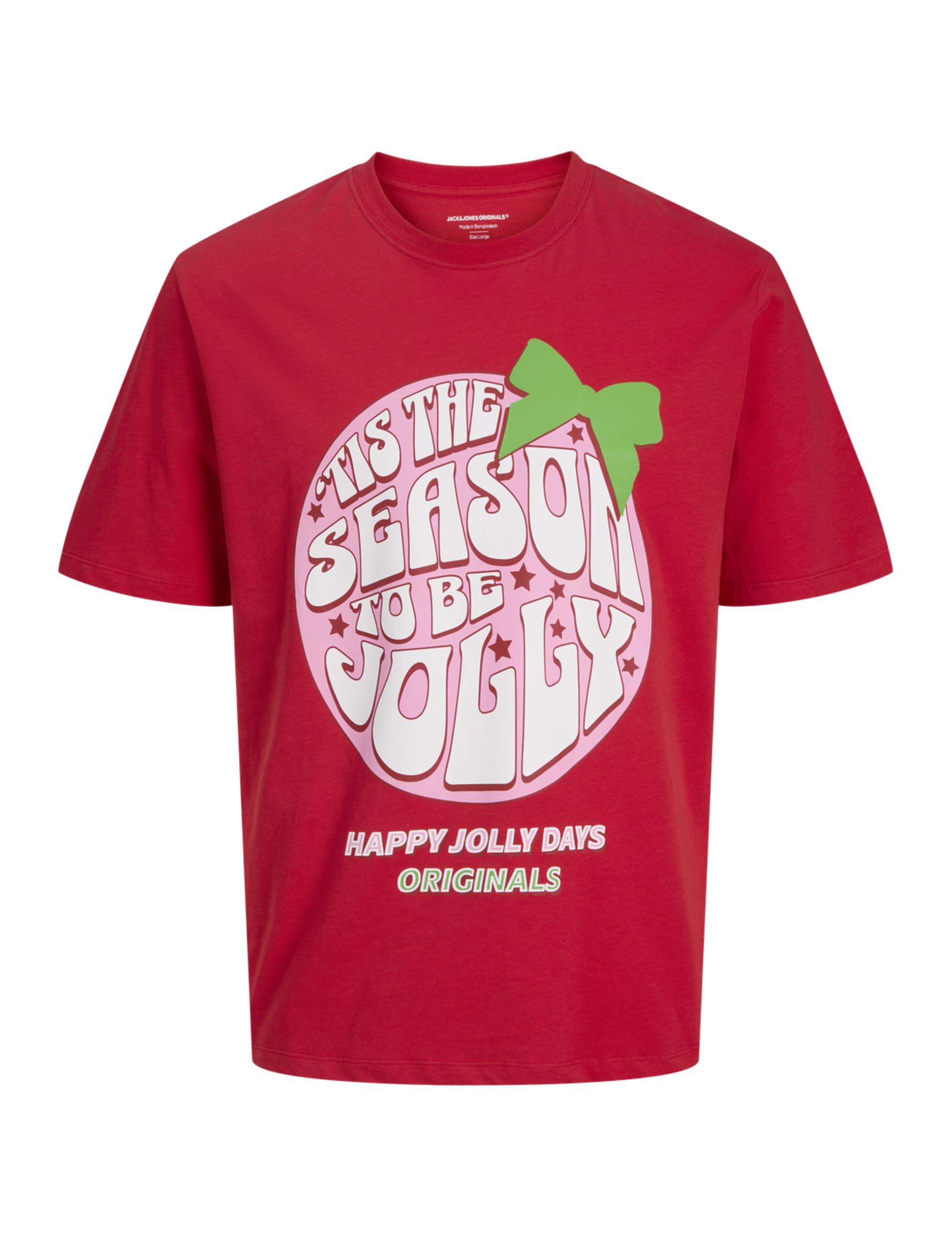 JACK & JONES Male T-Shirt X-Mas T-Shirt