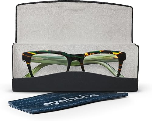 Miniatura 6 de eyebobs Gafas Fare N Square Blue Light Gafas de lectura prémium para hombres y mujeres Gafas de computadora con bloqueo de luz azul