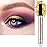 MiaSarah 2 in1 Gold Copper Eyeshadow Stick and Sponge Makeup Brush Smooth Creamy Shimmer Eye Shadow Pen Long Lasting Waterproof Eyeshadow Highlighter Stick Makeup, Hypoallergenic Highlighter Eyeliner