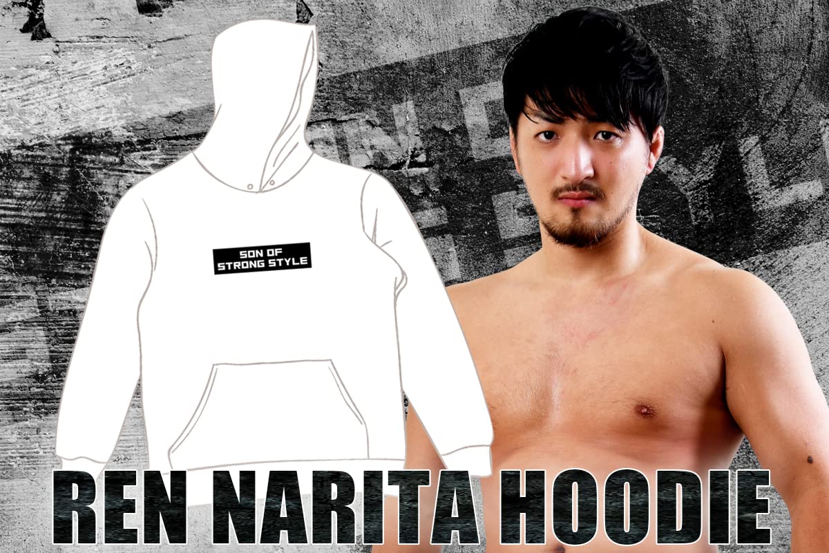 Amazon.co.jp: 新日本プロレスリング パーカー プルオーバー 成田蓮 