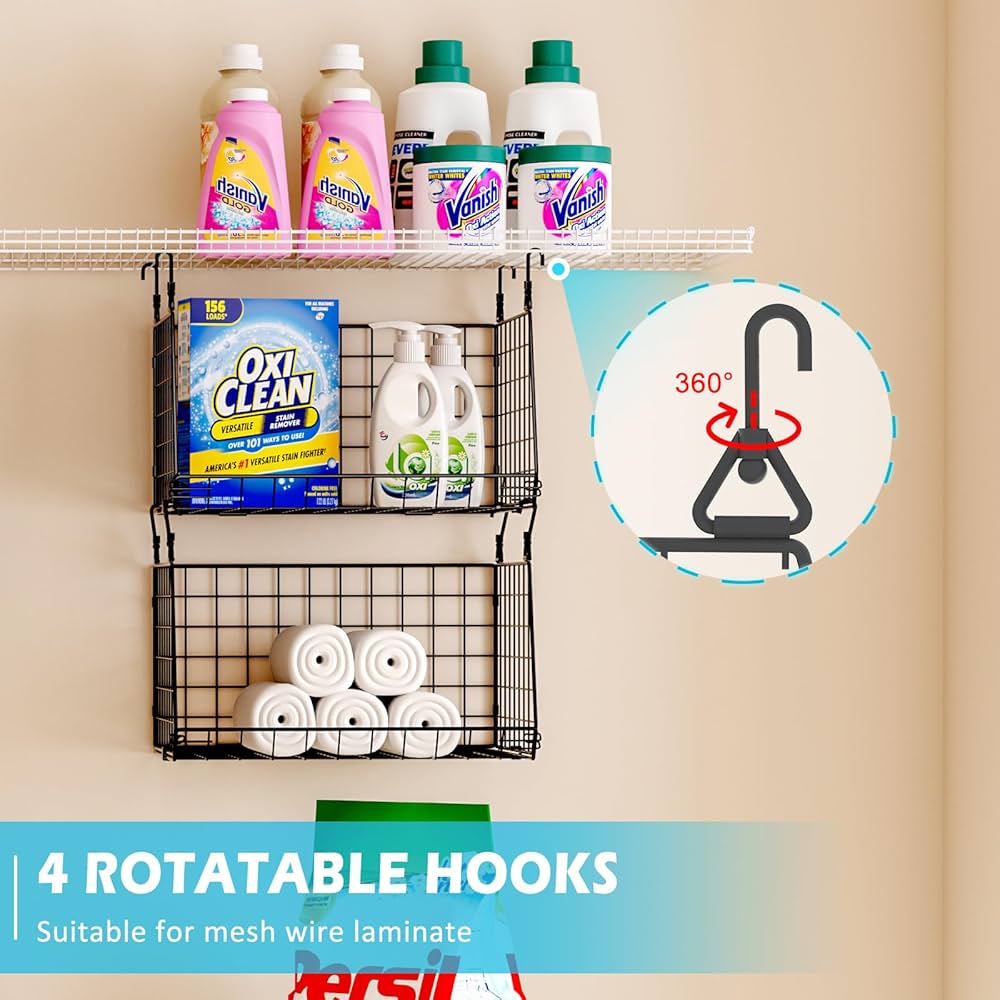 ONULIFE オンユーライフ　シェルフ&ワイヤーバスケット　セット ONULIFE オンユーライフ シェルフ&ワイヤーバスケット セット