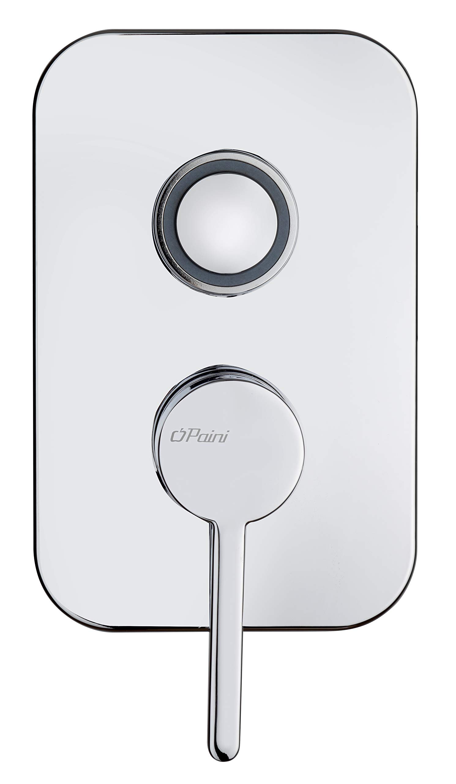 Paini - Sofia 691 Rubinetto Miscelatore Bagno Monocomando per Doccia da Incasso con Deviatore, finiture Cromate e brillanti, Design accattivante, interamente prodotto e lavorato in Italia