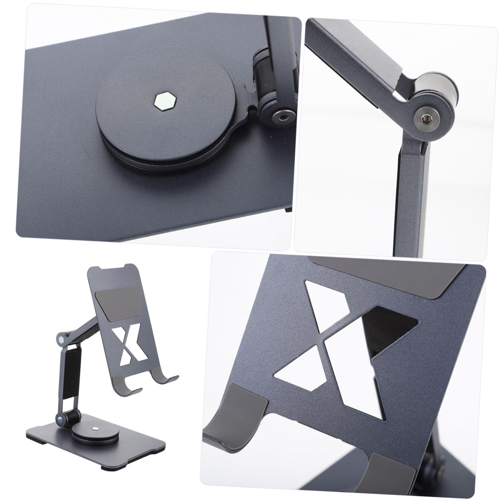 Supporto Per Telefono Regolabile Supporto Per Tablet Da Scrivania Girevole Per Smartphone e Tablet Per Ufficio e Casa