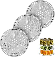 Yutzhre 3-Pack 11-Inch Stainless Steel Pressure Canner Racks for Presto, All-American, T-fal - Durable Canning Rack Set
