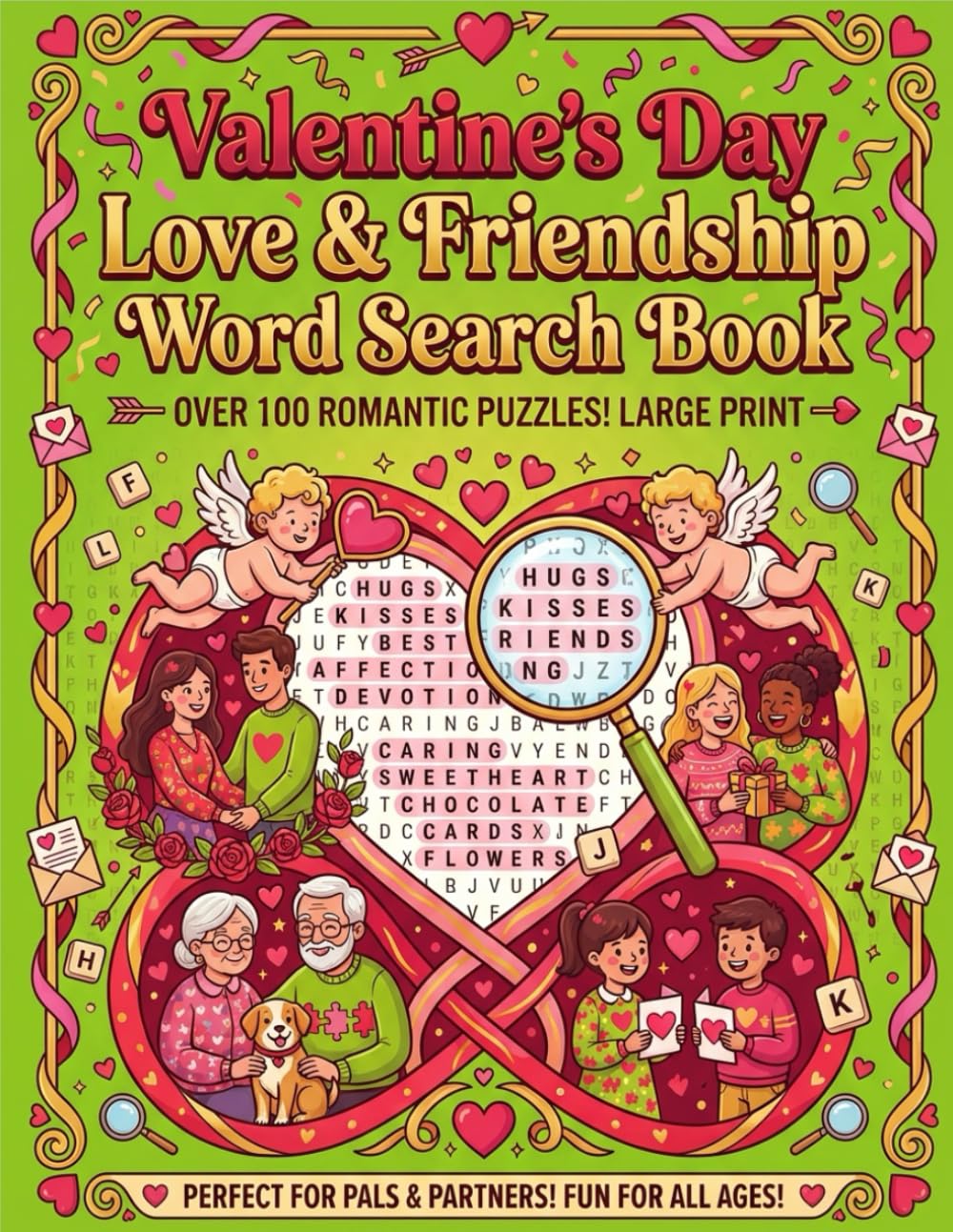 THE VALENTINES DAY LOVE & FRIENDSHIP WORD SEARCH