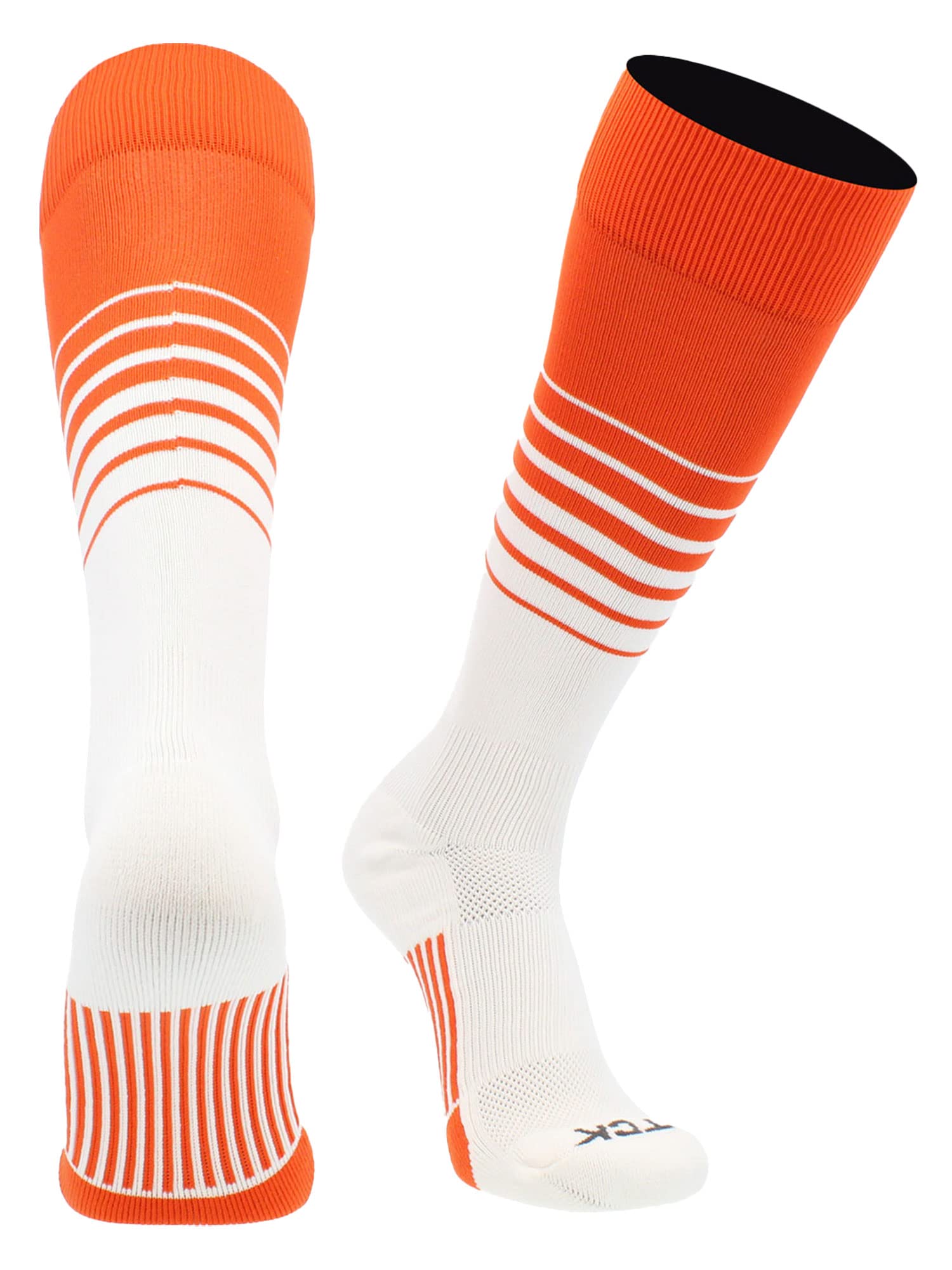 TCKSports Elite Breaker Soccer Socks with Extra Cross-Stretch for Shin Guards (Multiple Colors)