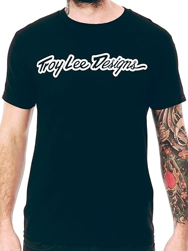 Troy Lee Designs Camiseta de manga corta para hombre, camiseta de motocross Dirtbike Mountain Bike para adulto