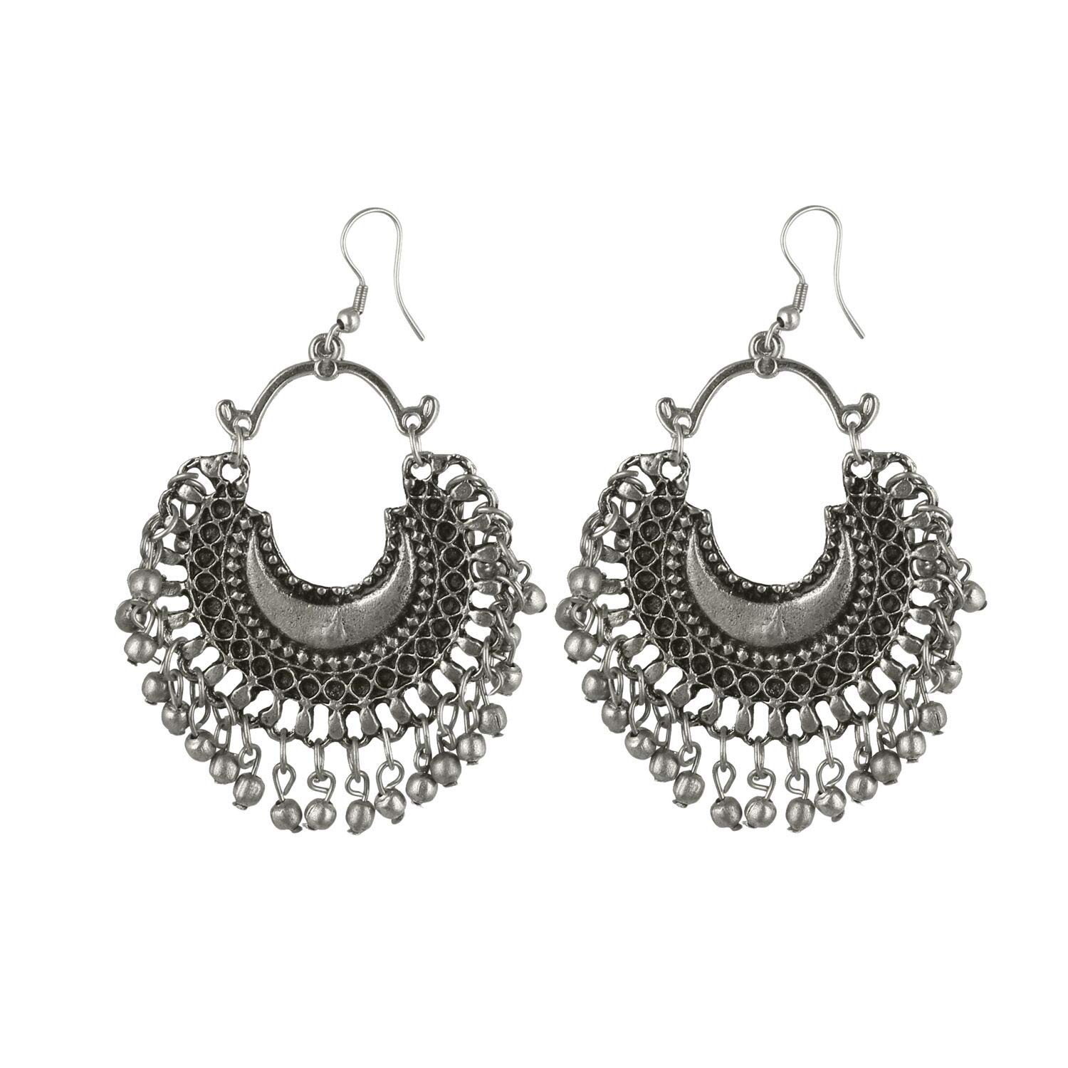 See full amazon price history chart for Alloy & Silver Plated Hanging Earrings for Women, Silver Alloy & Silver Plated Hanging Earrings for Women, Silver (B085TM1RGY) Amazon Price History, Amazon Price Tracker