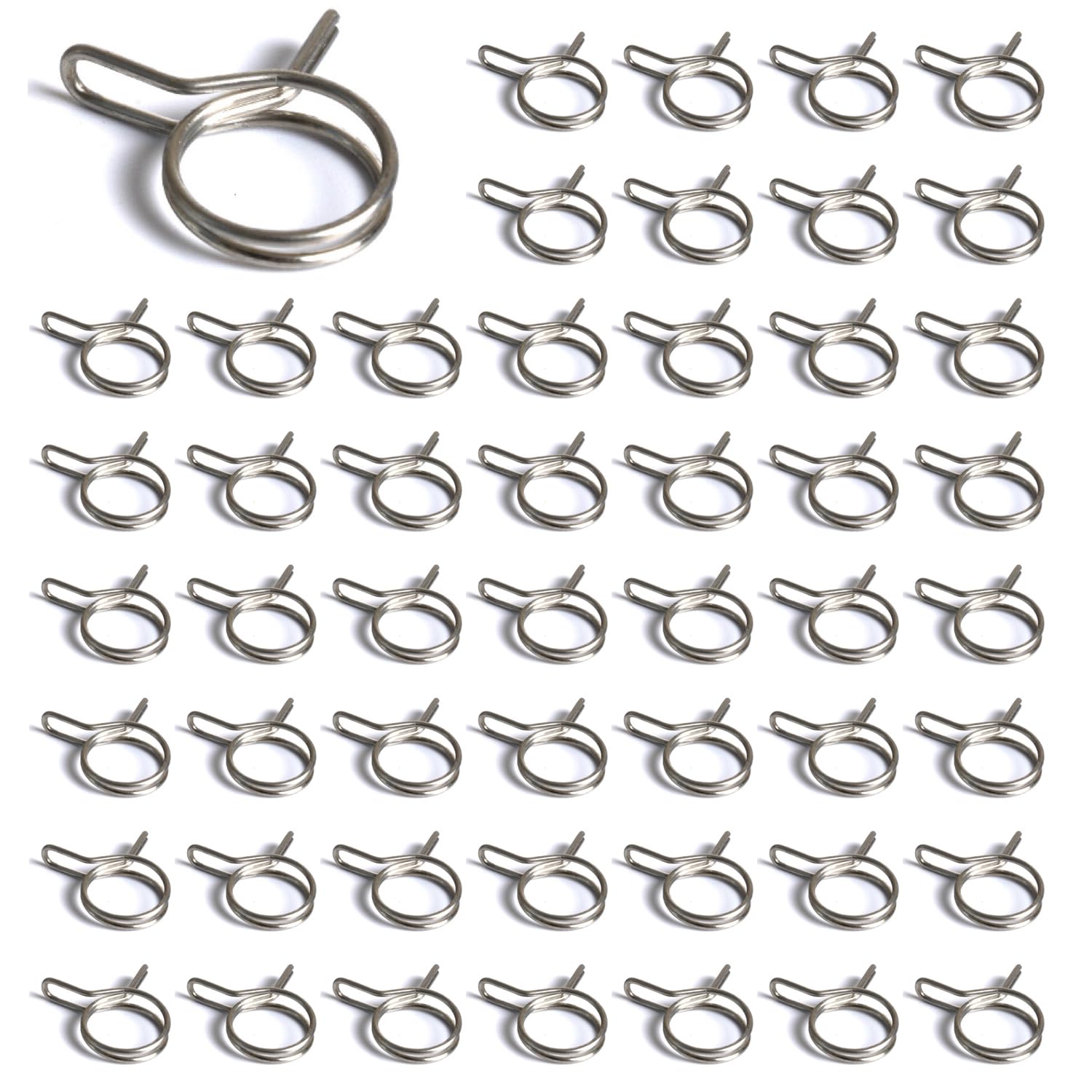 100 pz set clip a molla tubo carburante assortito tubo acqua 100 pz set clip a molla tubo carburante assortito tubo acqua