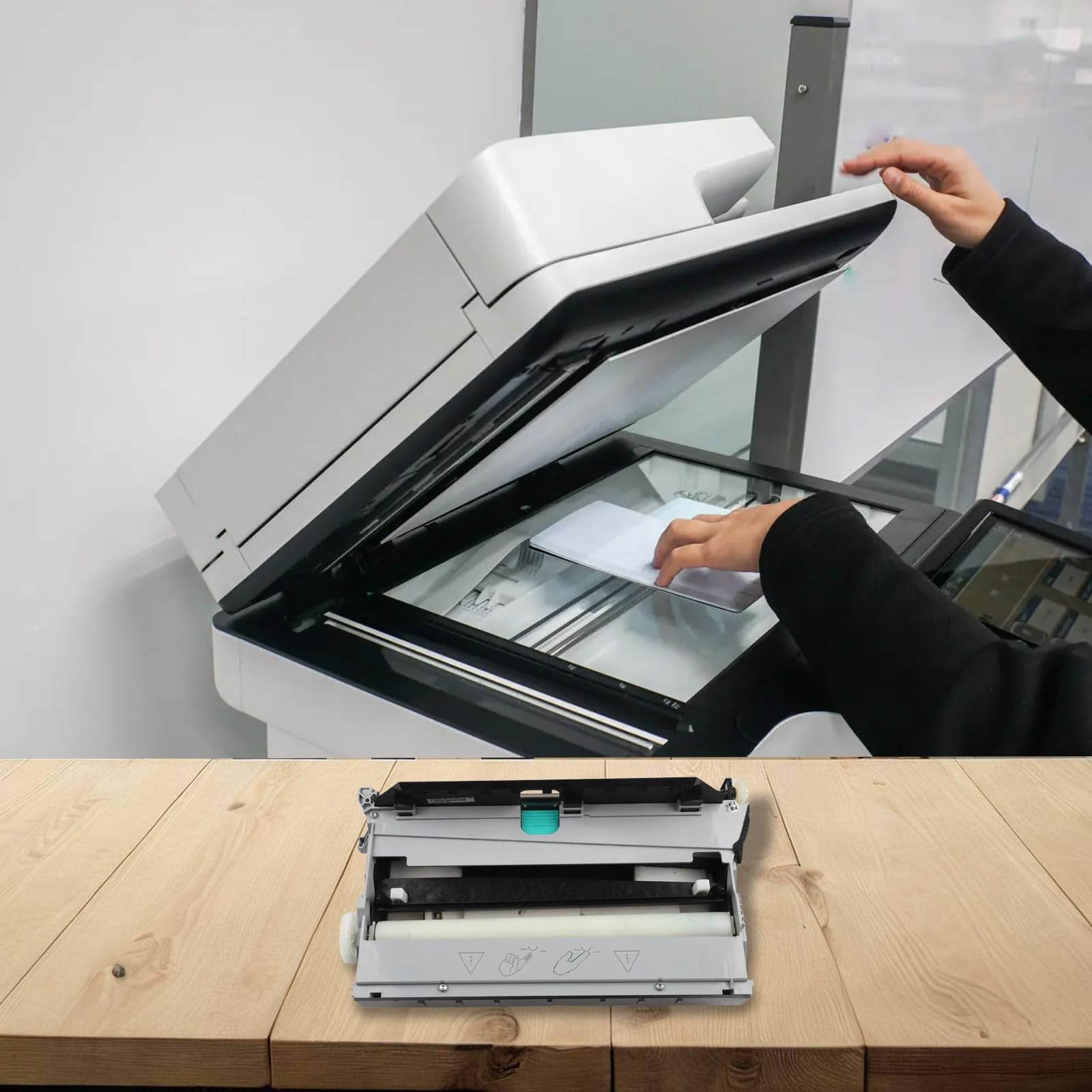 Ersatz Duplex Modul Montage Resttinte Sammeleinheit kompatibel HP Pro Drucker X451dn X451dw X476dw X476dn X551dw X556dn