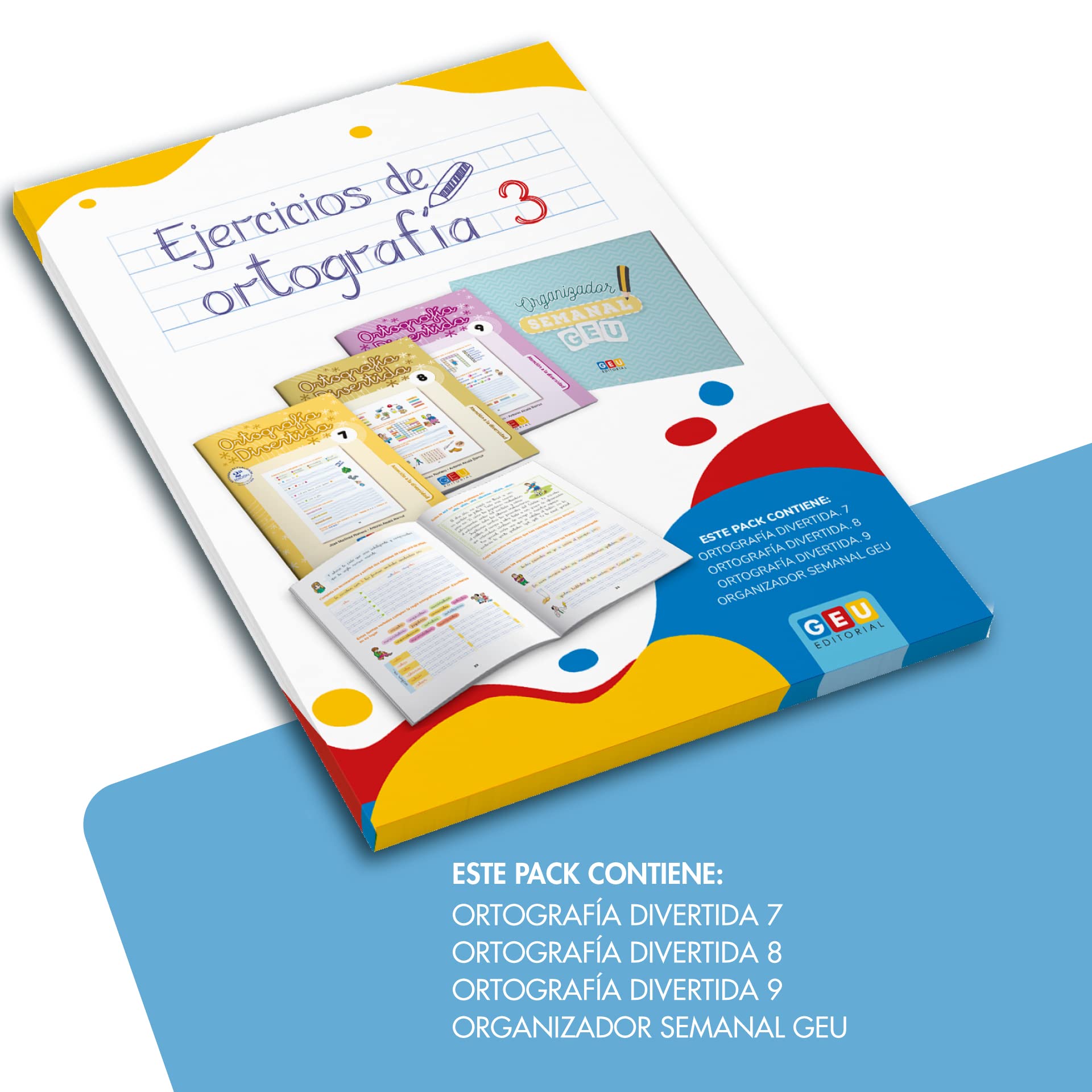 Pack Ejercicios de Ortografía | ortografia y gramática I Aprende Las Reglas De Ortografía | Más de 370 ejercicios | Trabaja Jugando Con Las Palabras | Ortografía Divertida (3º Primaria)