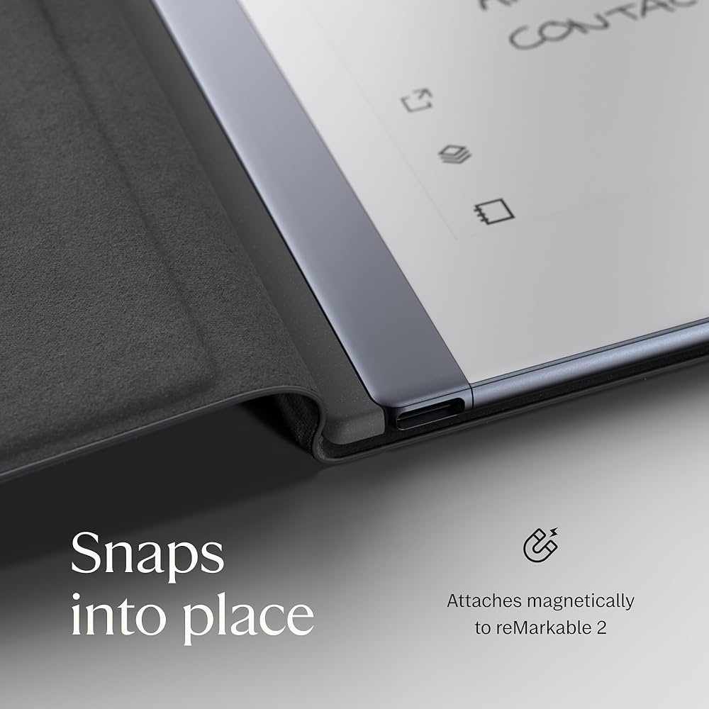 Remarkable2本体、ペン、本体カバーのセット箱付き Case for Remarkable 2 Paper Tablet 10.3