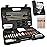 iunio Gun Cleaning Kit, Universal Gun Cleaning, All Caliber, with Mat and Carrying Case, for All Guns, Rifle, Shotgun, Handgun, Pistol, Hunting, Shooting Cleaning kit