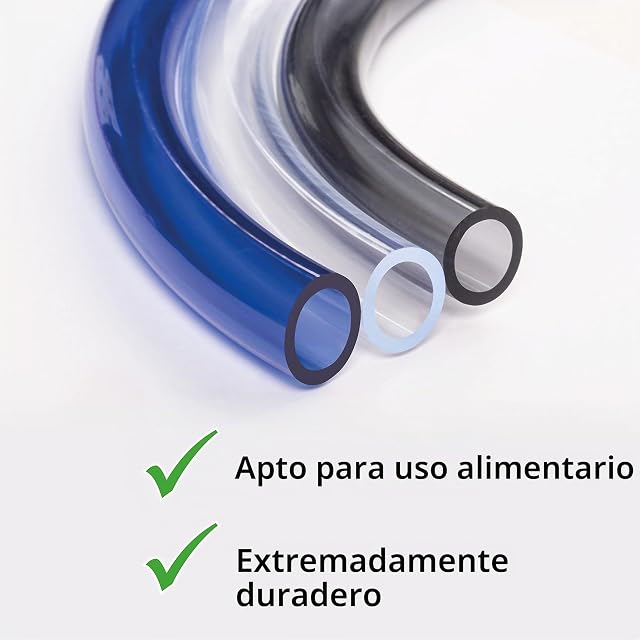 Foto 4 de 5 de ARKA Manguera de PVC - 9/12 mm, 3 m, Azul