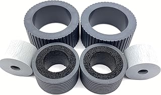 5SETX PA03740-K010 PA03740-K011 Consumable Kit Pick Roller + Brake Roller Pickup Separation, for Fujitsu Fi-7600 Fi-7700 Fi-7700S (Color : Full TIRE Set)
