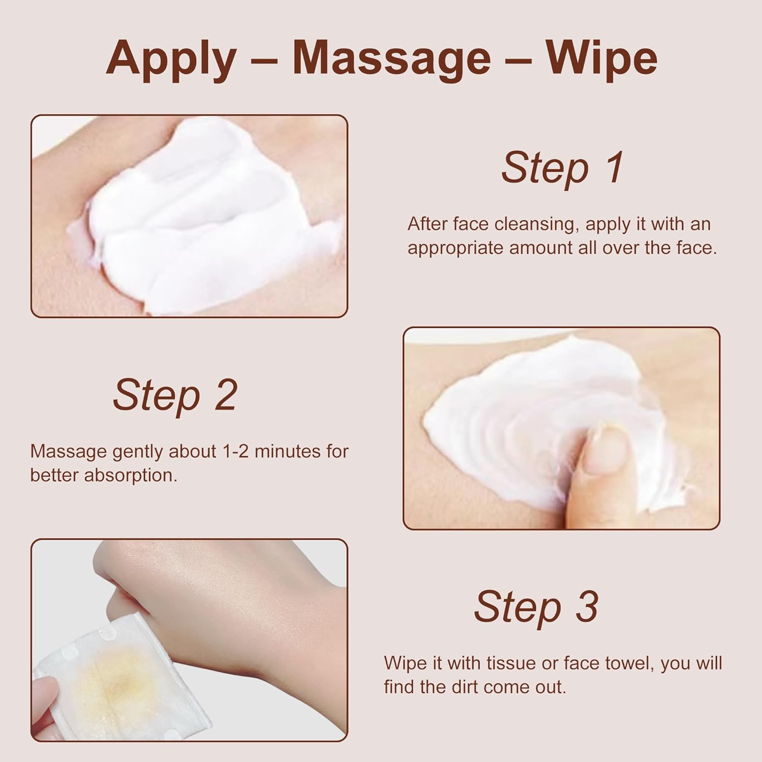 Natural Facial Moisturizer Cream with Lemon, Grandiflorus Root Extract & Hyaluronic Acid, Anti-Aging, Dull Skin, Water-Based, Vitamin C, Hydrating Day/Night Cream for All Skin Types, 3.52oz - Image 2