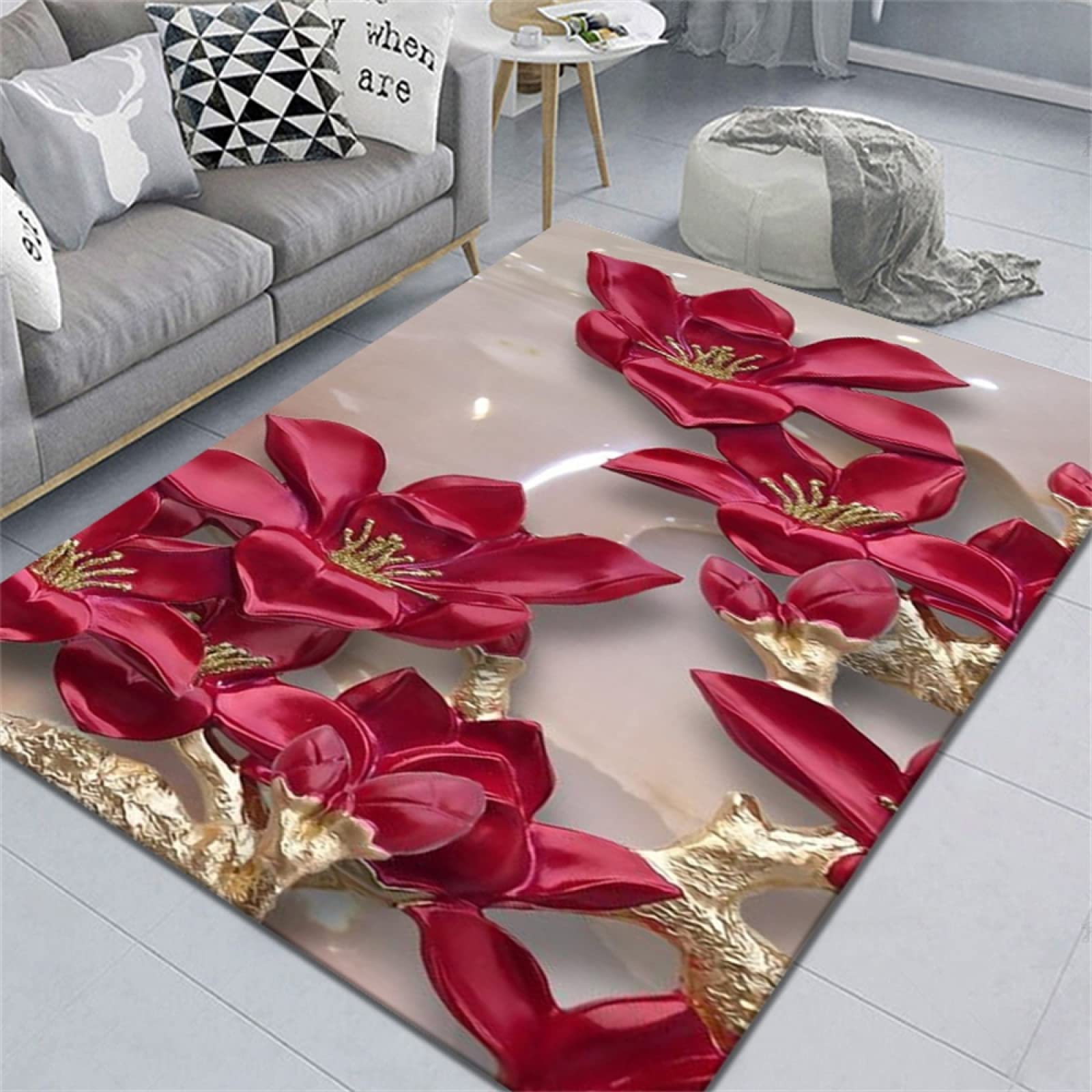 Alfombra lavable para evitar humedad en cuartos infantiles 140x200cm