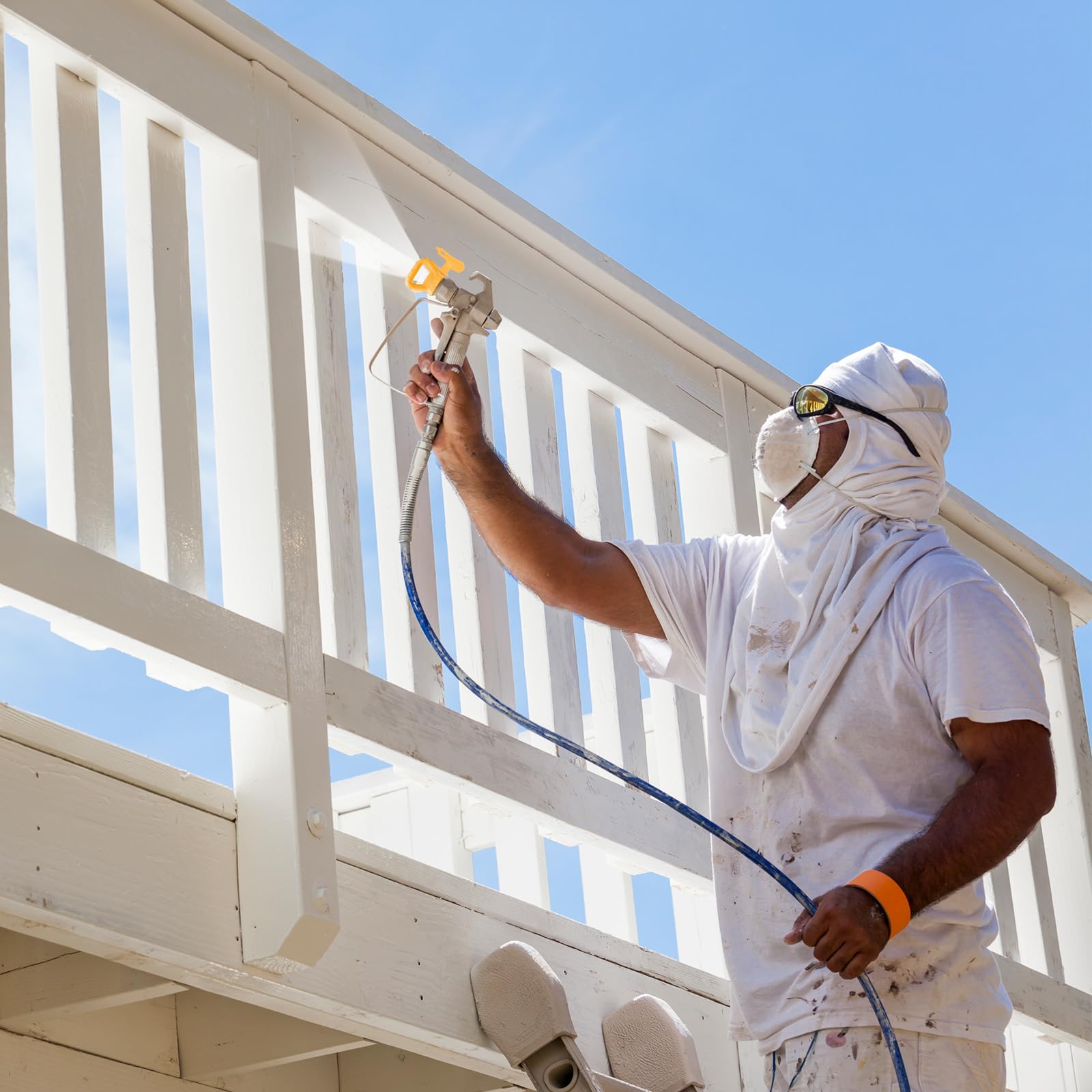 6Pcs Reversible Spray Nozzle Tips,Airless Spray Tips,Airless Spray Gun Nozzle,Tip Guard And Airless Spray Tip Organizer. (109,213,315,413,621