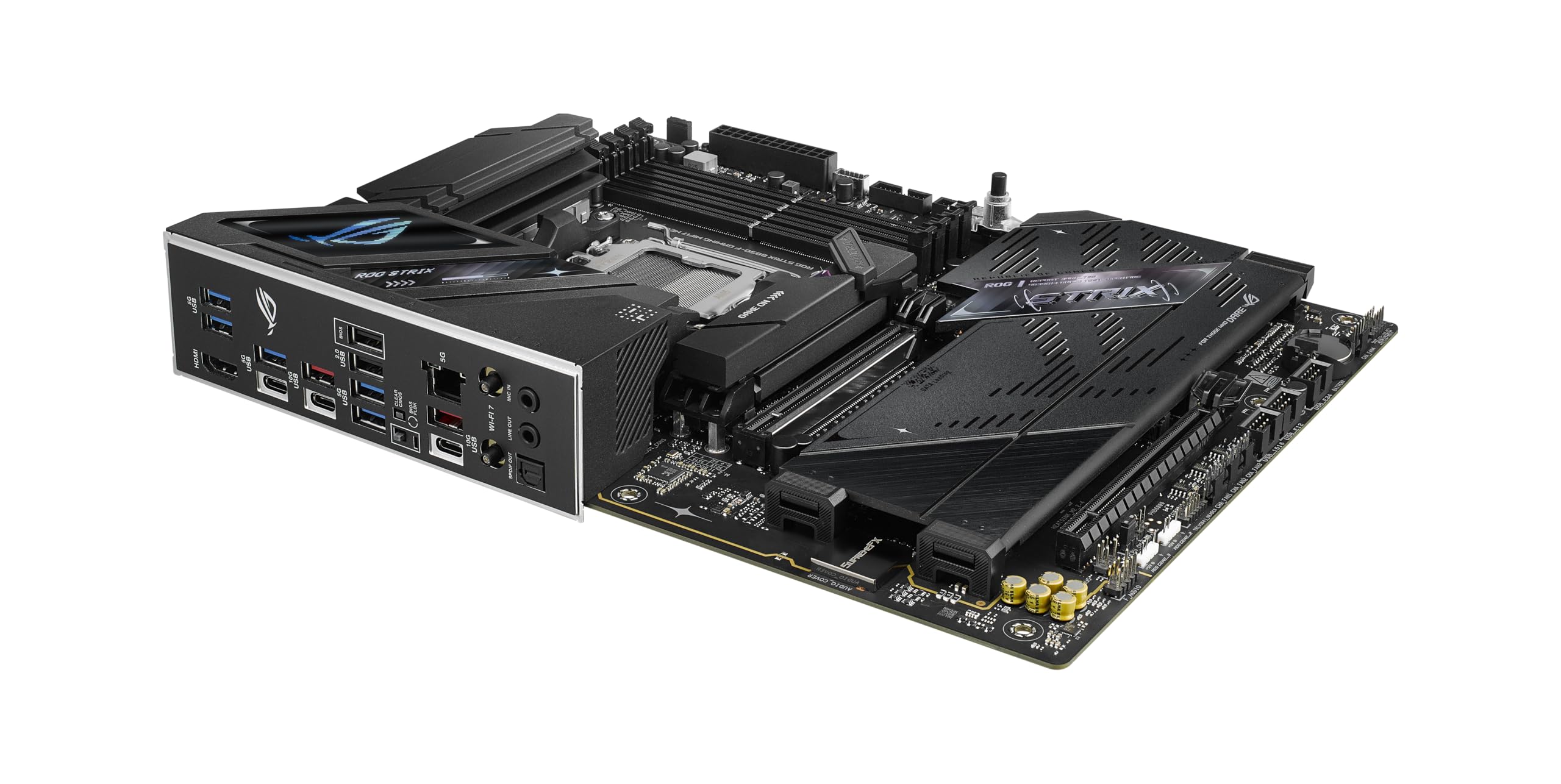 Asus Rog Strix B850-F Gaming Wifi7 Neo - Motherboard - Atx - Socket Am5 - Amd B850 Chipsatz - UsB-C 3.2 Gen2, Usb 3.2 Gen 2, Usb 3.2 Gen 1, UsB-C 3.2