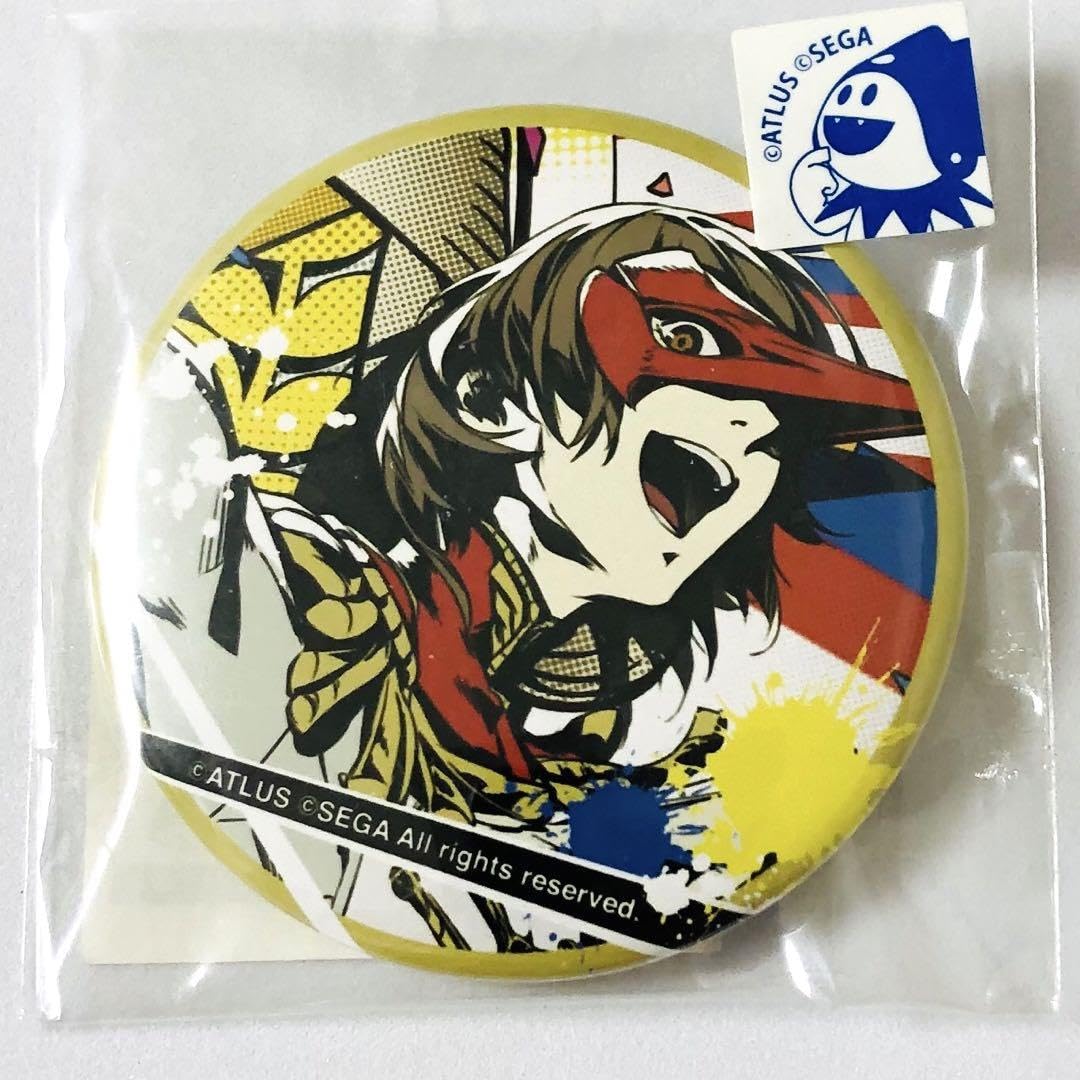ペルソナ5 総攻撃フィニッシュver. 缶バッジ 明智吾郎 クロウ ガンナバウト Amazon.co.jp: ペルソナ5 ザロイヤル 総攻撃フィニッシュ ver