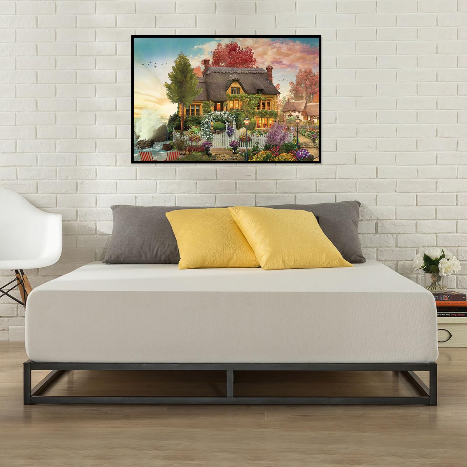 Amazon | CHengQiSM 1000ピース ジグソーパズル 春秋 木製パズル 1000