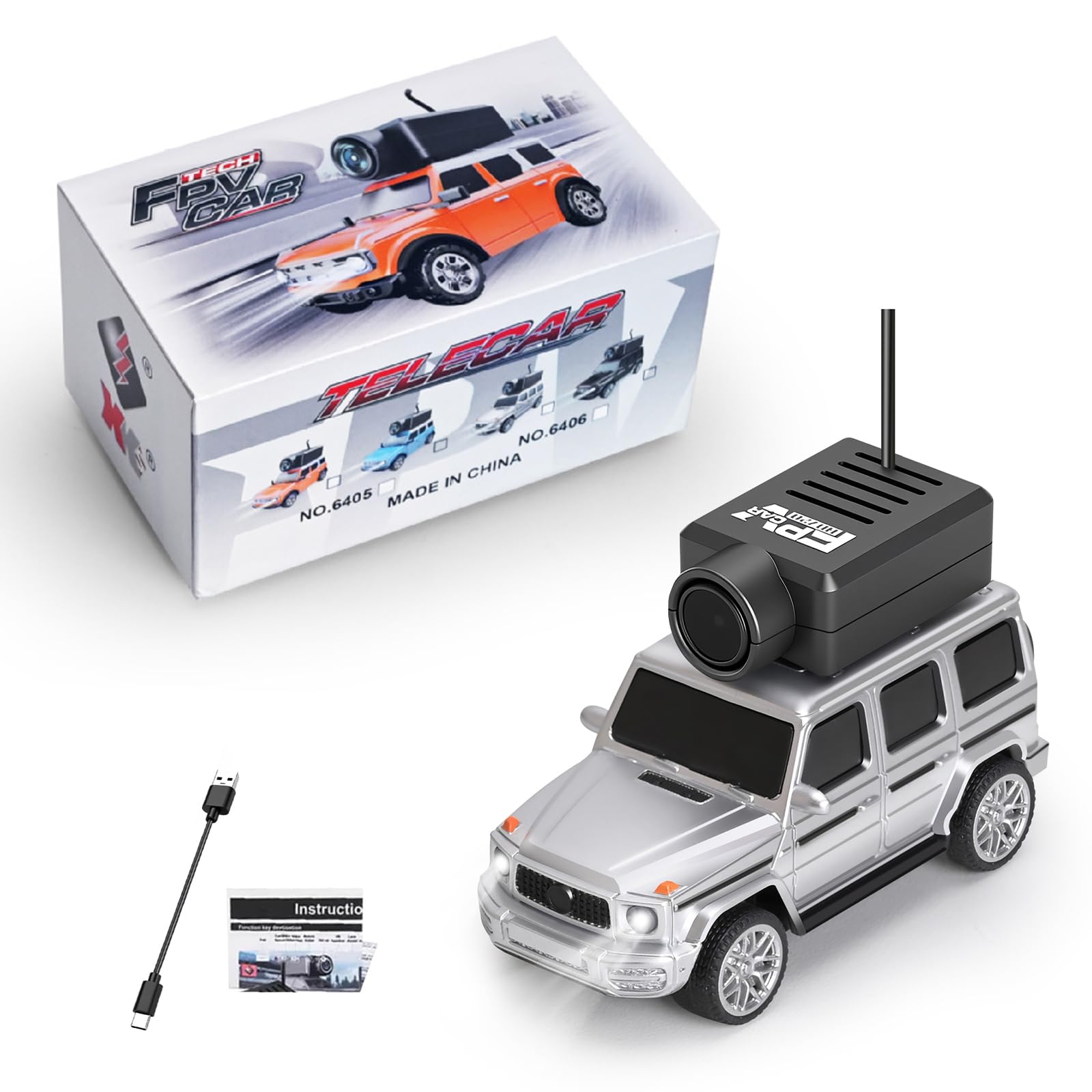 Amazon.com: Authticar WLtoys Mini RC Car, 1:64 Scale FPV RC Drift