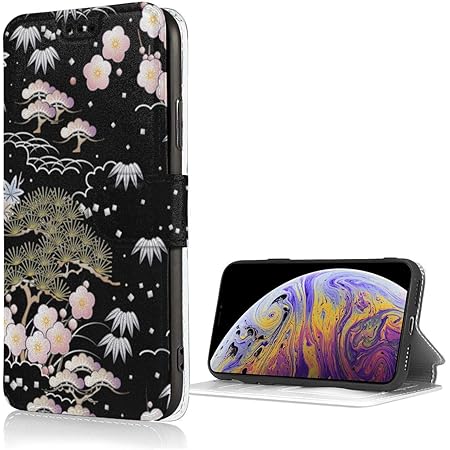 Amazon 和風 和柄 桜 Iphone Se ケース 第2世代 Iphone Se2 ケース Iphone8 ケース 手帳型 Iphone7 手帳型ケース 耐衝撃 耐摩擦 Puレザー 財布型 ア イフォン7手帳型カバー カード収納 マグネット スタンド機能iphone 7 Iphone 8 Iphone Se2 4 7 Inch 適応