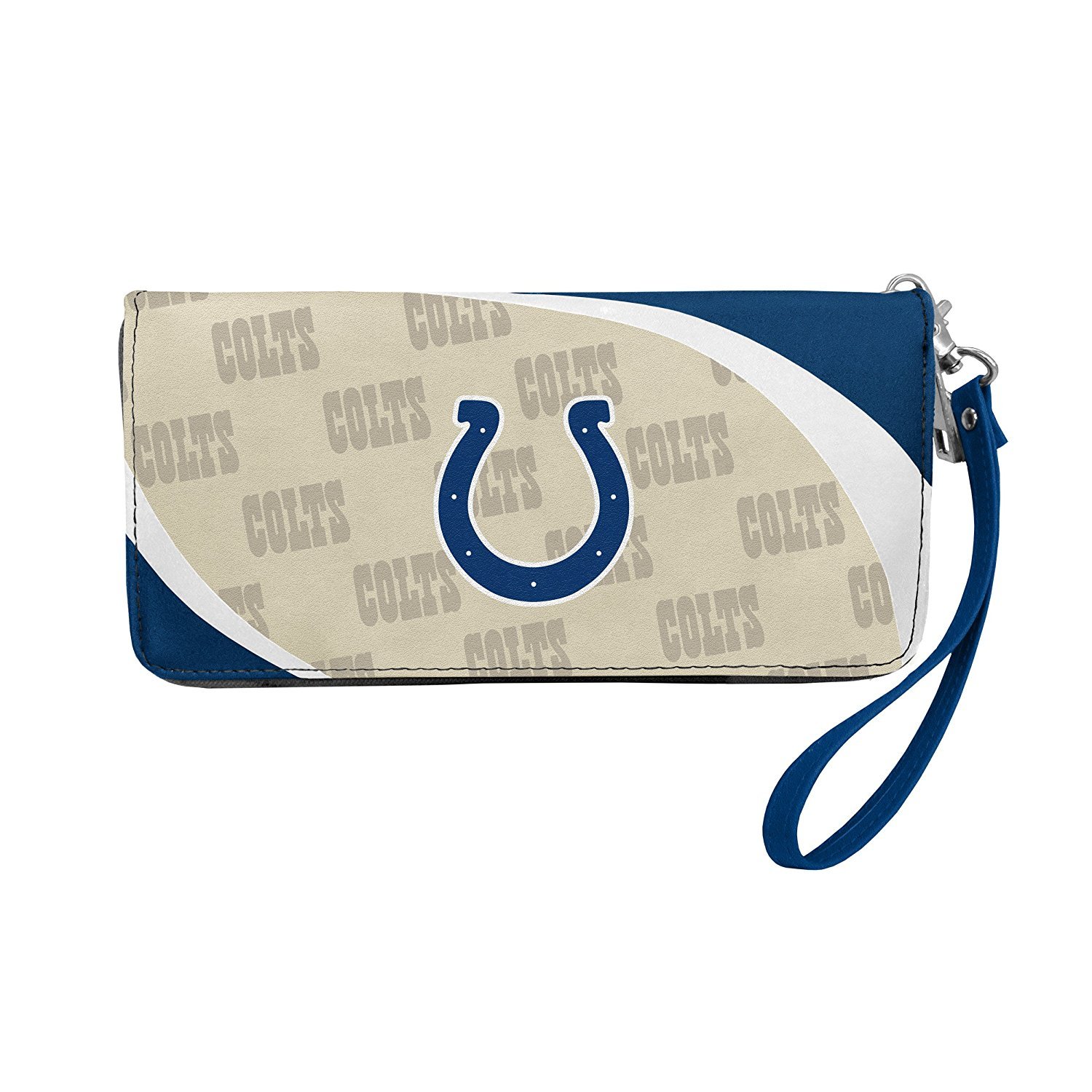 Littlearth NFL Indianapolis Colts Curve Zip Organizer Wallet