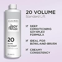 Vista 3 de Clairol Professional Crème Permanente 20 Volume Hair Developers For Coloring, Lightening & Lifting with Deep Conditioning Formula Packaging May