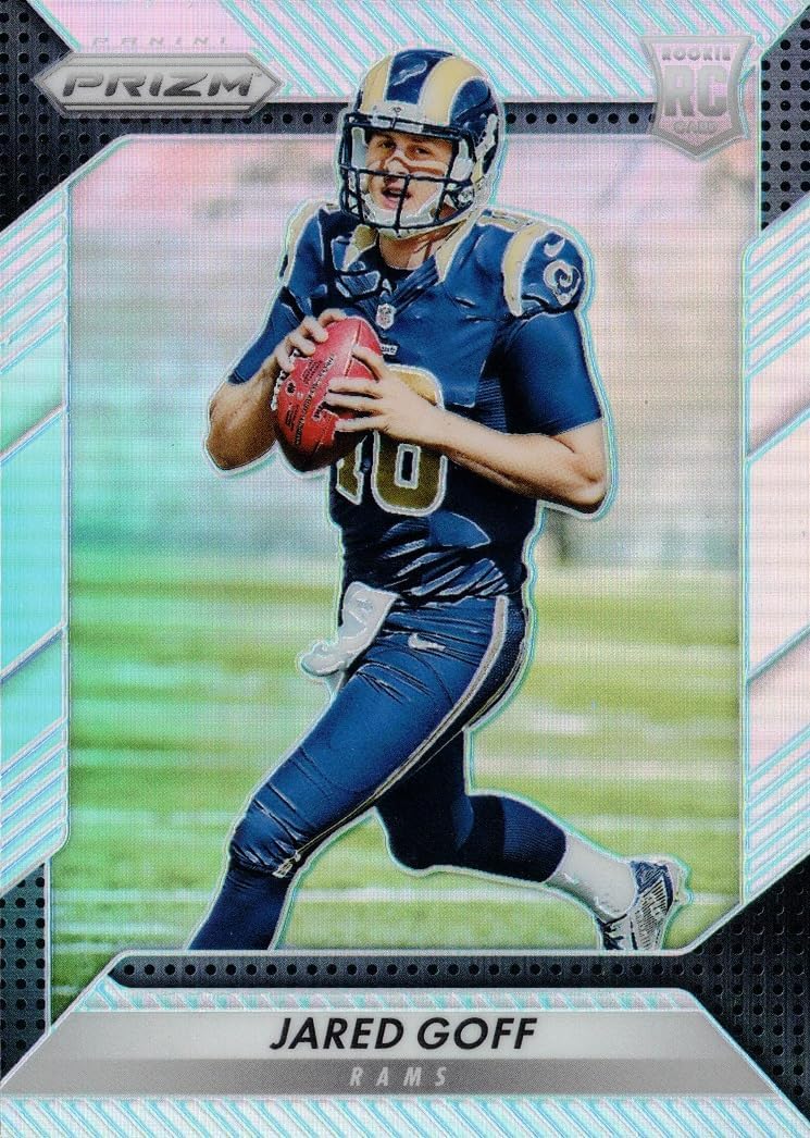 2016 Panini Prizm Silver Prizm Football #208 Jared Goff Rookie Card
