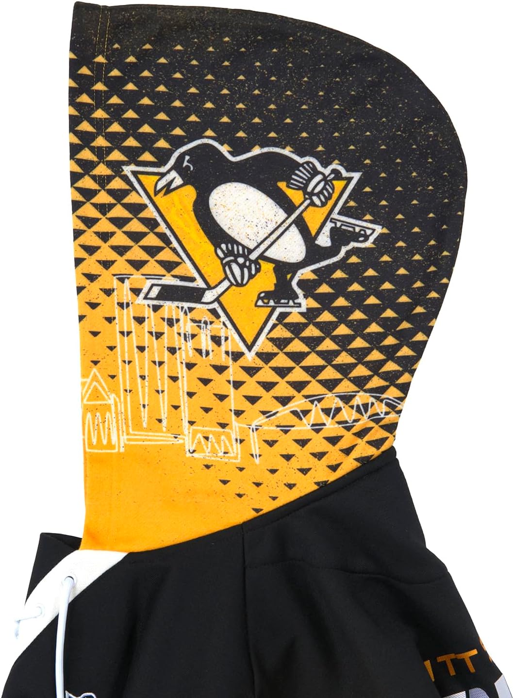 NHL unisex-adult Pittsburgh Penguins Lace Up Hoodie - Image 7