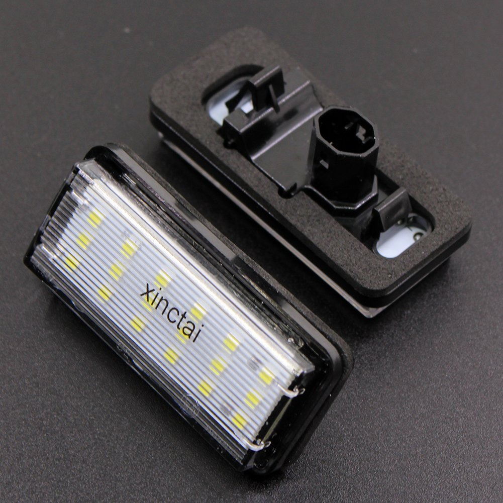 Xinctai 2PCS LED Number License Plate Light Lamp for Lexus LX470