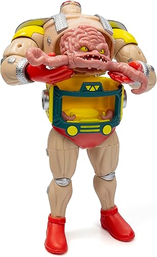Miniatura 5 de The Loyal Subjects Teenage Mutant Ninja Turtles Krang con robot retroceso BST AXN 8 pulgadas XL figura de acción y 100 páginas #1 Best of Krang IDW