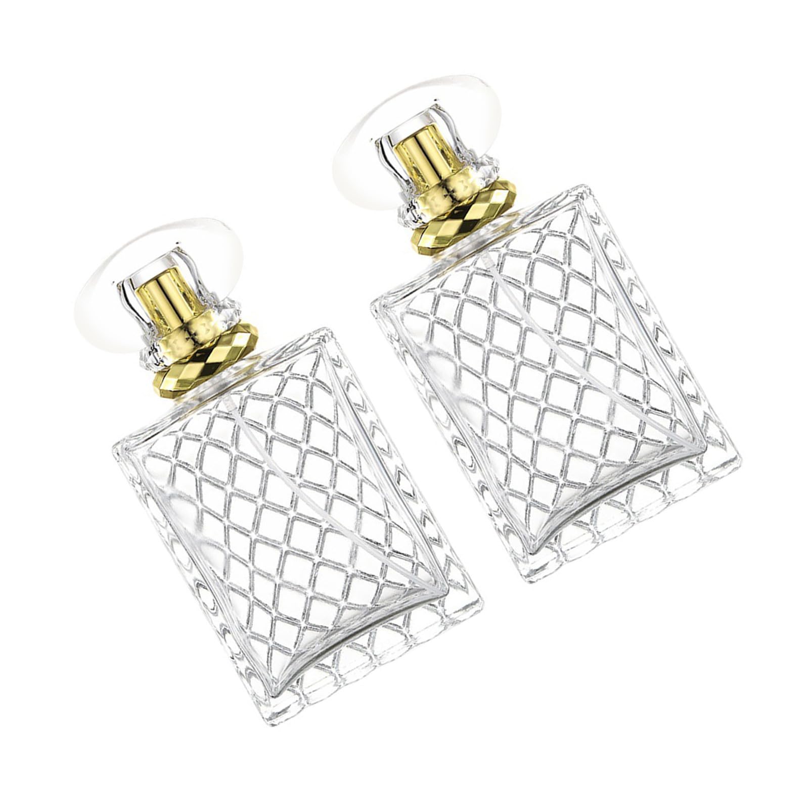 Botellas de perfume recargables Kichvoe de 100ml para tocador y viaje sin fugas