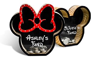 Personalized Wooden Letter M Piggy Bank: A Cherished Keepsake for Little Ones