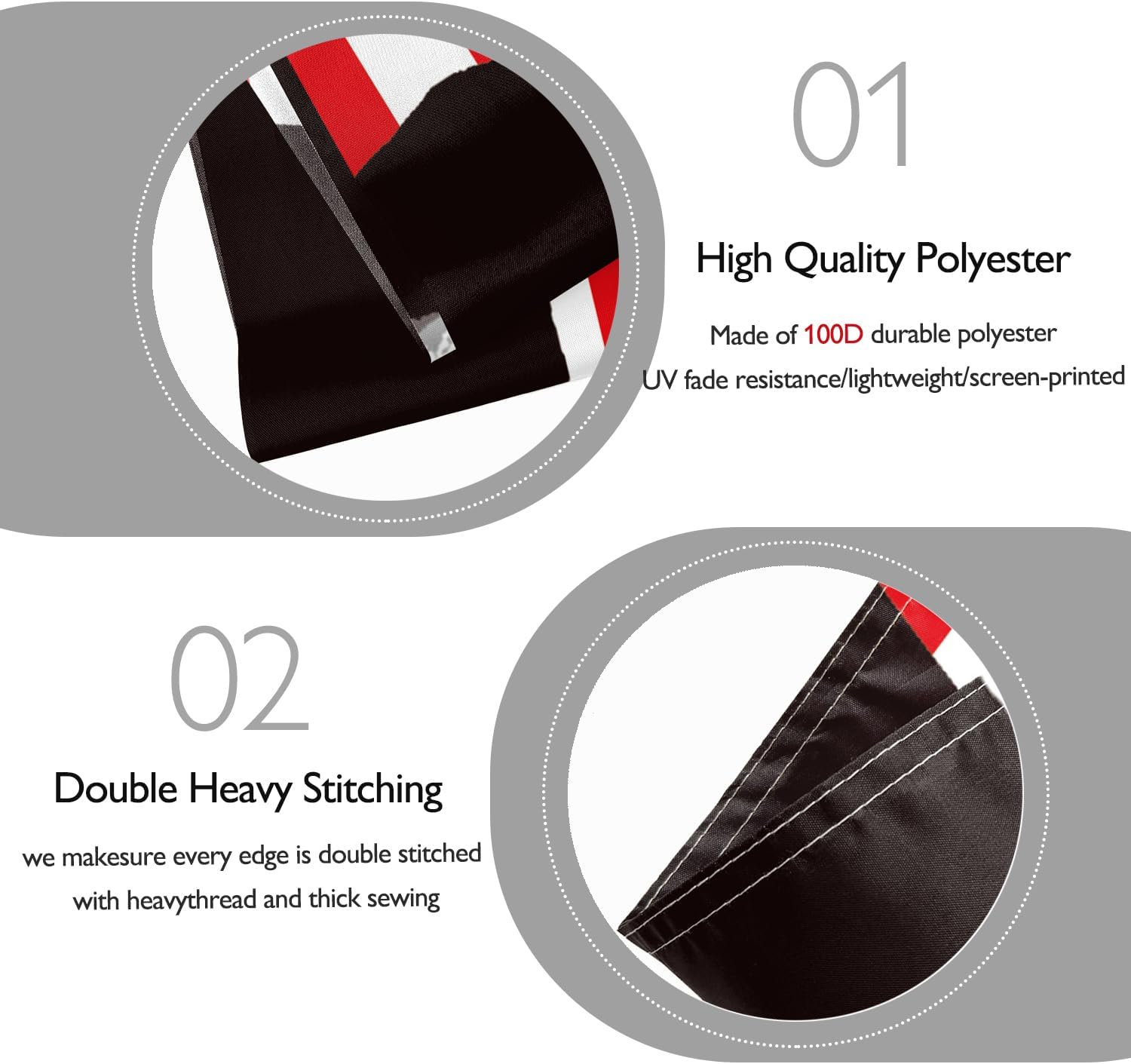 Kim Jong Un Flag Live Laugh Love 3x5 Ft Funny Banner Durable Man Cave Wall Flag Tapestry with 4 Brass Grommets for College Dorm Room Decor,Outdoor,Parties,Gift,Tailgates - Image 8