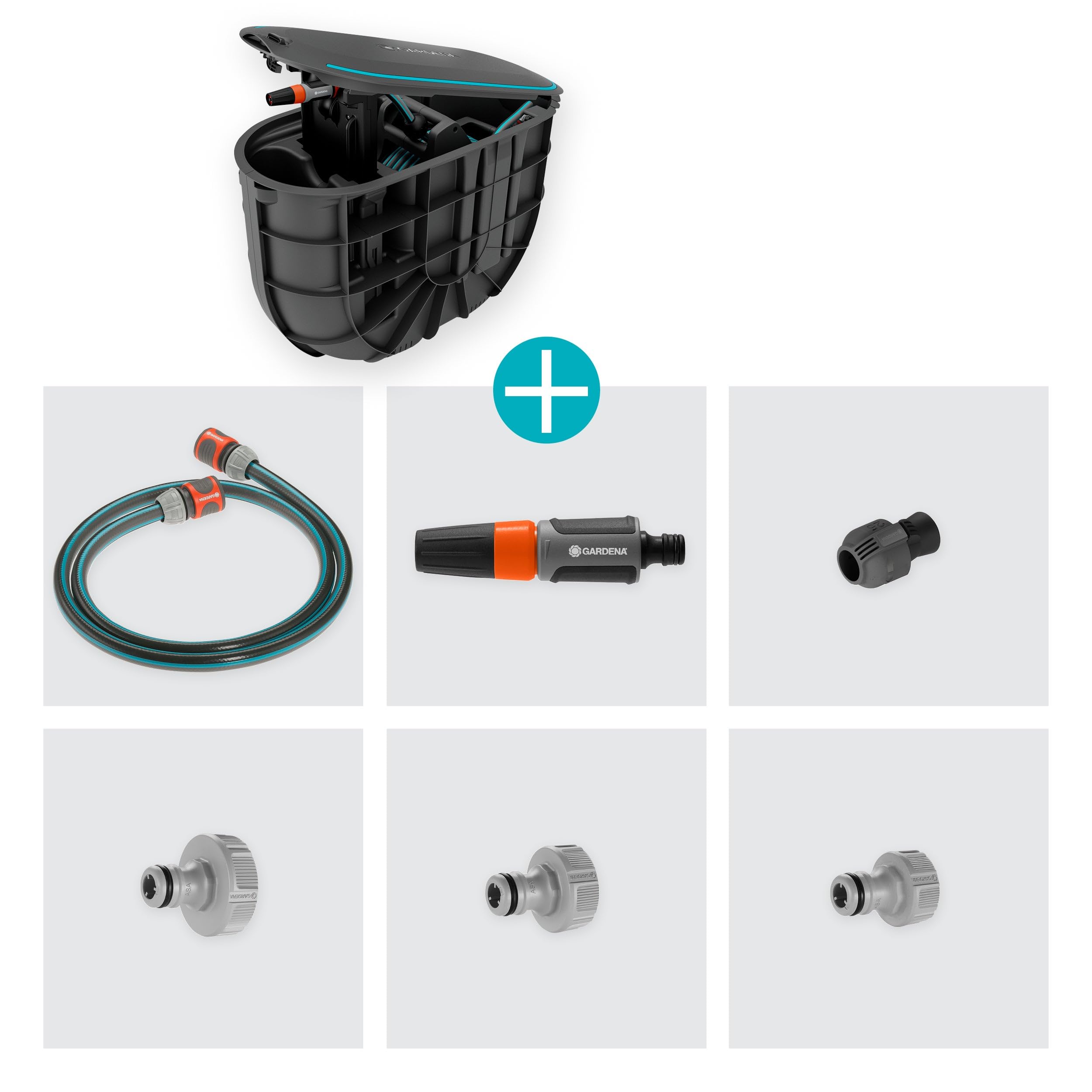 GARDENA Computer per irrigazione Easy Plus, timer per l'irrigazione