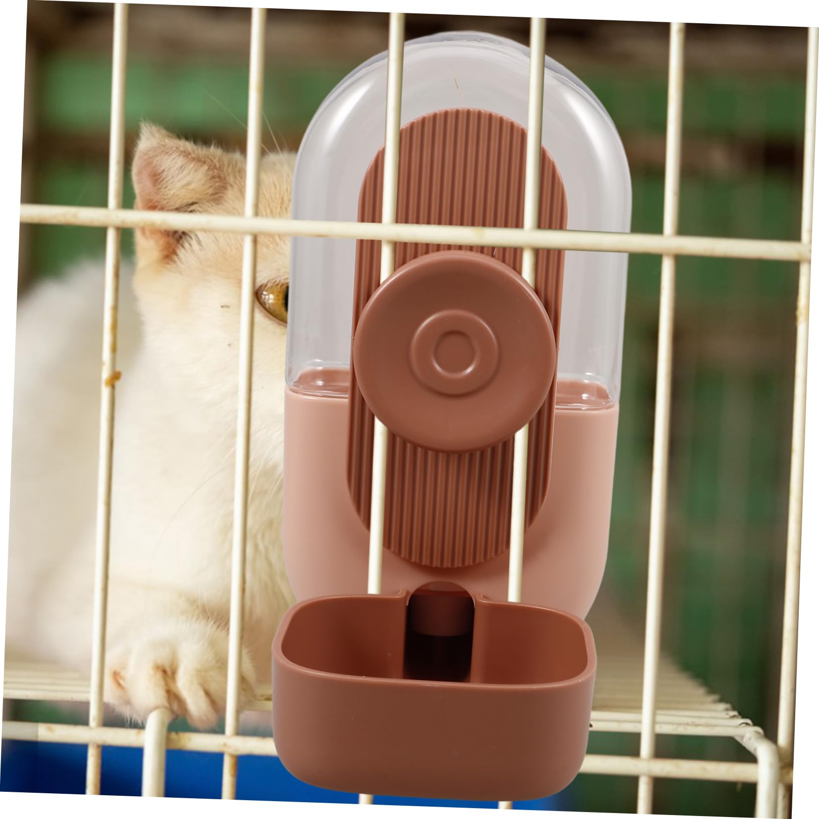 BESPORTBLE 5 Piezas Fuente De Agua para Mascotas Comedero De Agua para Ratas Dispensador De Agua De Jaula Comedero Automático De Agua para Pájaros Botella De Agua De Conejos Rosa Las Caderas